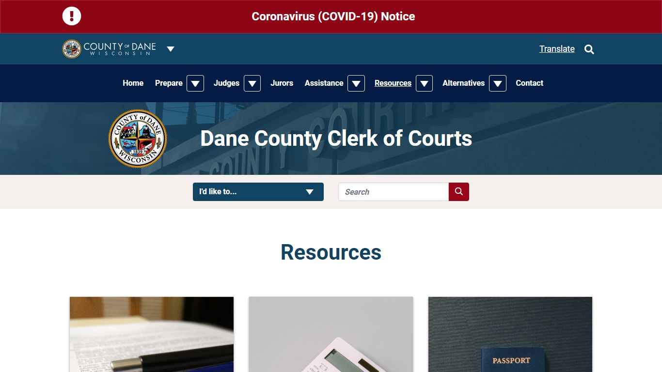 Resources | Dane County Clerk of Courts